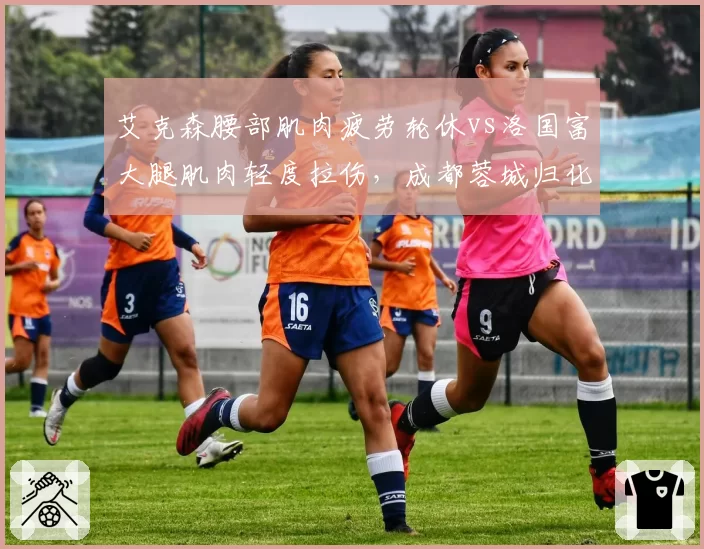 艾克森腰部肌肉疲劳轮休vs洛国富大腿肌肉轻度拉伤，成都蓉城归化球员负荷管理策略对比