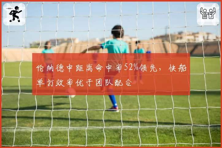 伦纳德中距离命中率52%领先，快船单打效率优于团队配合